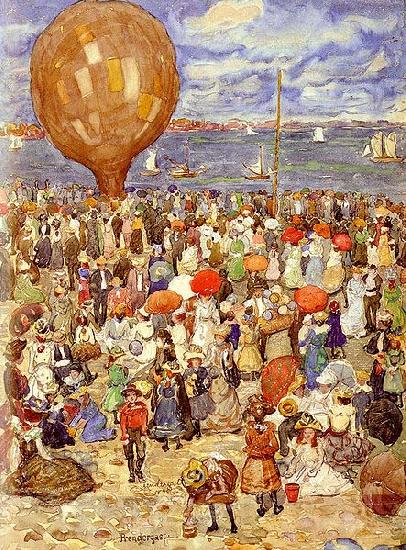 Maurice Prendergast The Balloon Spain oil painting art